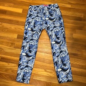 Lily Pulitzer pattern pants